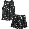 PNAEONG Women Cotton Sleepwear Short Sets Tank&Short Pajamas Sets XTSY208(Color Stars)