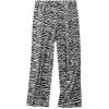 PNAEONG Women’s Capri Pajama Pants Lounge Causal Bottoms Fun Print Sleep Pants(Zebra)