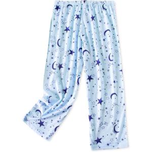 PNAEONG Women’s Capri Pajama Pants Lounge Causal Bottoms Fun Print Sleep Pants(Blue Star)