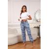 PNAEONG Pajama Pants Women 3 Pack Soft Cotton Lounge Pants Comfy Casual Pajama Bottoms with Elastic Waistband & Pockets(Set 1)