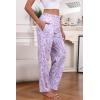 PNAEONG Pajama Pants Women 3 Pack Soft Cotton Lounge Pants Comfy Casual Pajama Bottoms with Elastic Waistband & Pockets(Set 3)