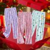 PNAEONG Pajama Pants Women 3 Pack Soft Cotton Lounge Pants Comfy Casual Pajama Bottoms with Elastic Waistband & Pockets(Set 6)