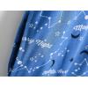 PNAEONG Women Short Sleeve Long Nightgown Soft Cotton Sleepwear Nightshirts Loungewear with Pockets(Constellation)