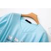 PNAEONG Women’s Pajamas Set, Cotton Short Sleeve Sleepwear Pjs Sets S-3XL(S Blue Cat)