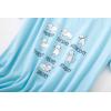 PNAEONG Women’s Pajamas Set, Cotton Short Sleeve Sleepwear Pjs Sets S-3XL(S Blue Cat)