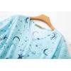 PNAEONG Women’s Pajamas Set, Cotton Short Sleeve Sleepwear Pjs Sets S-3XL(S Blue Star)