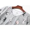 PNAEONG Women’s Pajamas Set, Cotton Short Sleeve Sleepwear Pjs Sets S-3XL(S Sleep Cats)