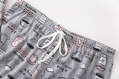 imagePNAEONG Women Cotton Sleepwear Short Sets TankampShort Pajamas Sets XTSY208Coffee