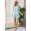 PNAEONG Women Cotton Sleepwear Short Sets Tank&Short Pajamas Sets XTSY208(Dragonfly)