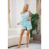 PNAEONG Women Cotton Sleepwear Short Sets Tank&Short Pajamas Sets XTSY208(Dragonfly)