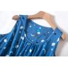 PNAEONG Women Cotton Sleepwear Short Sets Tank&Short Pajamas Sets XTSY208(Moon Night)