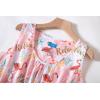 PNAEONG Women Cotton Sleepwear Short Sets Tank&Short Pajamas Sets XTSY208(Pink Flamingo)