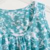 PNAEONG Women Cotton Sleepwear Short Sets Tank&Short Pajamas Sets XTSY208(T-green)
