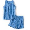 PNAEONG Women Cotton Sleepwear Short Sets Tank&Short Pajamas Sets XTSY208(Constellation)