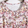 PNAEONG Plus Size Nightgowns for Women Short Sleeve House Dress Loose Fit Sleepwear with Pockets M-3XL(Pink Poppy)