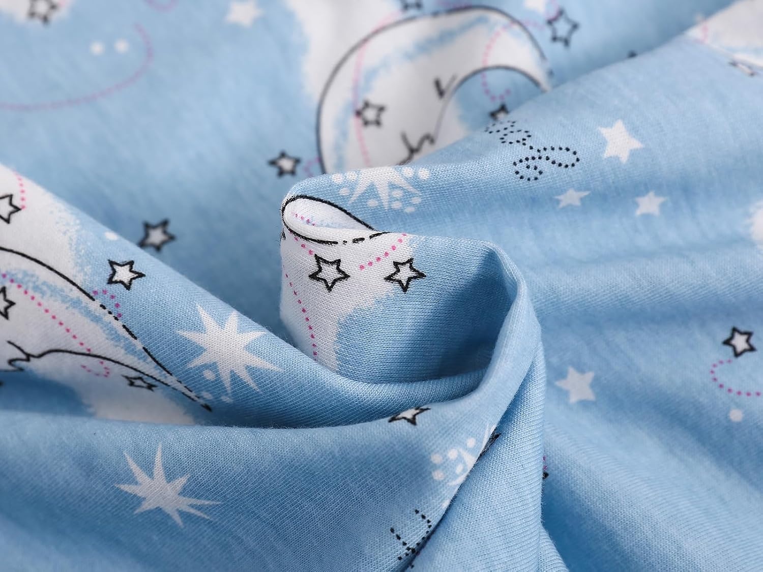 image:imagePNAEONG Nightgowns for Women Sleeveless Cotton Sleep Shirt Soft Sleep Dress Loose Fit Summer Nightshirt Casual SleepwearCloud Moon
